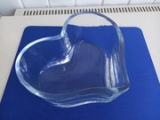 Miseczka szklana w kształcie serca