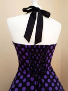 Sukienka lata 80te bal przebierańców kostium PRL strój dla dorosłego nowa