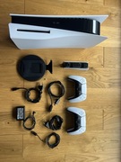 PlayStation 5 PS5 blue-ray 2 pady stacja dokująca