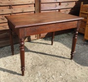 Stół drewniany antyk toczone nogi vintage 