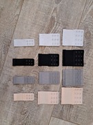 Przedłużacz do biustonosza z gumką - 12 szt. - 2/3/4 rzędy