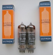 EL84   6BQ5  ULTRON   NOS - nie uzywane - dobrana  czwórka
