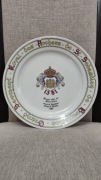 Królewski talerz BAVARIA – Elitarne bractwo łuczników z Brukseli – 1986 r.