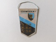 PROPORCZYK WKS ZAWISZA BYDGOSZCZ SEKCJE biało-niebieski sznurek