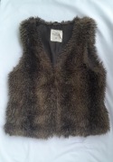 Kamizelka futrzak H&M rozm.S, stan bdb