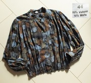 Cudna retro w jesiennej scenerii koszula z wełną r.42/44