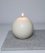 Świeca sojowa ręcznie robiona 240 g wolnostojąca dekoracyjna kula MALVHOME