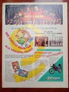 [Do gier na konsole] Broszura ACCLAIM FUN NEWS gry NINTENDO Terminator WWF