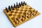 Szachy drewniane