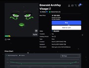 Emerald Archfey Visage Semi rare 