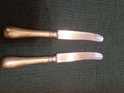 Posrebrzane noze 2st