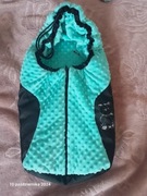 Ciepły gruby śpiworek do gondoli i fotelika