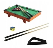 ZESTAW MINI STÓŁ DO BILARD-U BILARDOWY POOL BILE