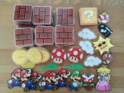 magnesy Super Mario zestaw 83 sztuki