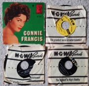 Connie FRANCIS – 4 single (jealous…no one…drownin….second)