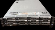 Serwer Dell R720xd; 2x E5-2670; 192GB RAM;  12x Exos X18 HDD; 2x SFF