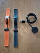 Ładowarka do Samsung Galaxy Watch, dwa magnetyczne, silikonowe paski