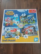 Puzzle Trefl 4w1 Super Wings kompletne 