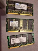 Pamięć PC133S-333-542  128MB ,  258MB , 512 MB