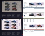 2XFolder i FDC- Tabor kolejowy(cięty i perforowa)