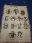 Pilka nozna football proporczyk mistrzostwa swiata 1976 unikat