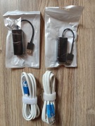 2x Karta sieciowa USB 2.0 100mb/s do Xiaomi Mi Box+2x kable RJ45 1,5m