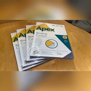 Okładka przednia transparentna do bindowania