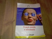Thermoplast promyk światła w mieszkaniu broszura reklamowa lata 90