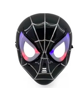Maska LED Marvel Spider Man dla dzieci cosplay