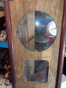 Duża szybka do zegara wiszącego Metron okrągła prostokątna 