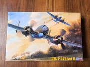 PZL P-37B Łoś II. Model samolotu. Master Hobby Kits Craft. 1:72. Folia.