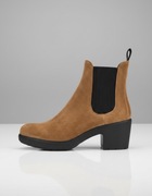 damskie zamszowe sztyblety Chelsea ECCO Metropole Zurich, EU 39