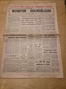 Monitor Dolnoślaski pismo czasu stanu wojennego nr 8/1981 r.
