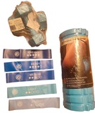 Zestaw treningowy 3w1 – hantle + gumy oporowe + roller | NOWY