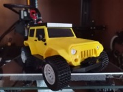 Stojak na długopisy kredki ołówki Jeep Wrangler 3d