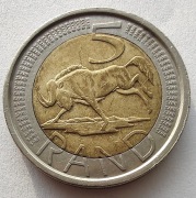 RPA 5 Rand 2005 ŁADNA bimetal 