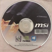 MSI STEROWNIKI + OPROGRAMOWANIE AFTERBURNER G71-VNA1017-N56