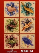 Znaczki fauna:349: ryby- ZSRR 1975r 