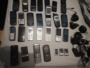 Stare telefony Nokia Sony Ericsson Samsung 