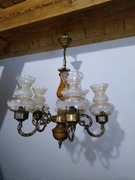 Żyrandol z duszą antyk