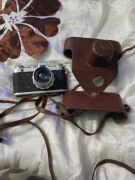 Aparat fotograficzny Zarja radziecki zabytkowy, kolekcjonerski