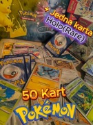 Zestaw/Bulk 50 kart Pokémon TCG + Karta Holo(Rare)