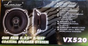 Głośniki dwudrożne samochodowe LANZAR (USA) 5,25", 120W, 4 ohm NOWE!