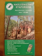 Nadleśnictwo Stąporków mapa