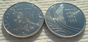 Francja V Republika 5 franków francs 1989 KM#968 100 rocznica Wieża Eiffla