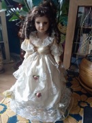 LALKA Duża z czasów PRL-u 