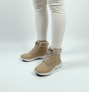 Nowe damskie ocieplane trapery botki zimowe American Club 38