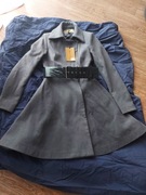 Płaszcz zimowy z paskiem 