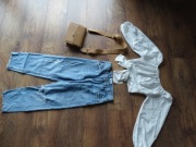 Spodnie dżinsy damskie