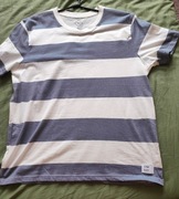T-shirt XL L paski żeglarstwo 